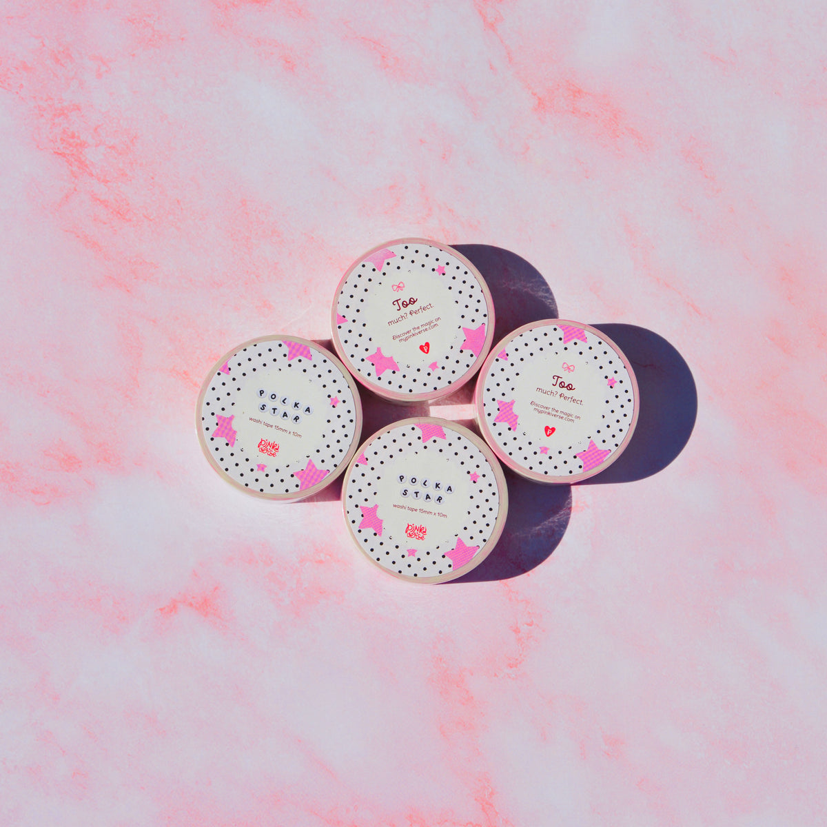 Polka Star Washi Tape