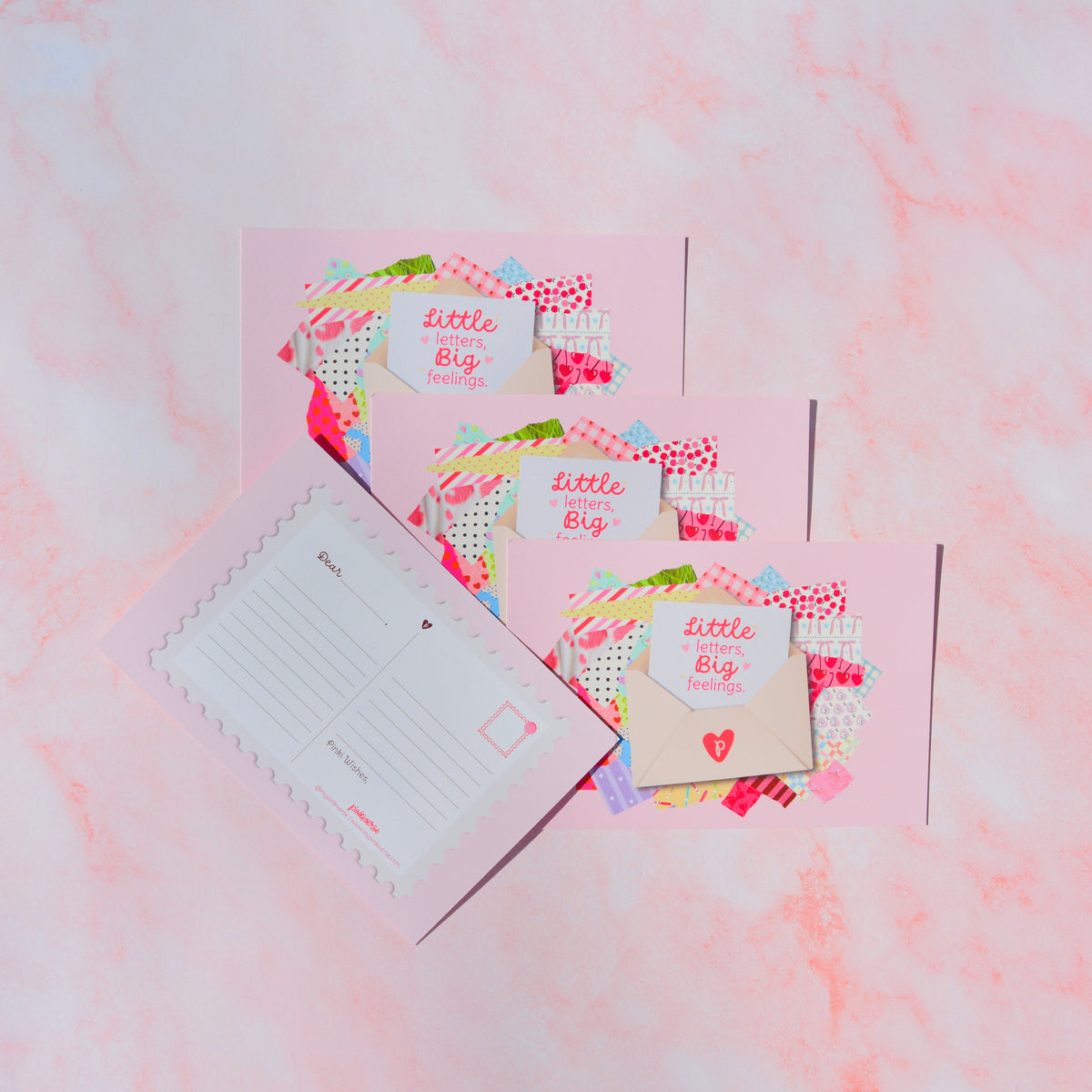 Little Letters, Big Feelings Postcard