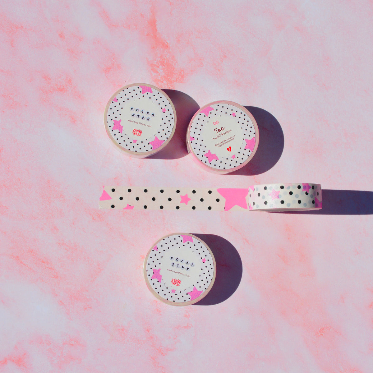 Polka Star Washi Tape