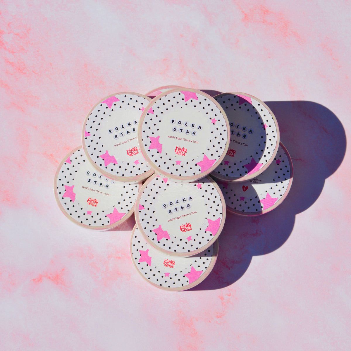 Polka Star Washi Tape