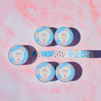 Star Puff Washi Tape