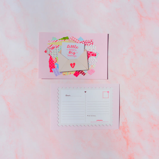 Little Letters, Big Feelings Postcard