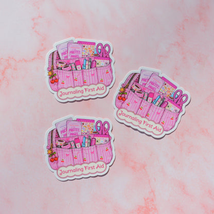 Journaling First Aid Sticker