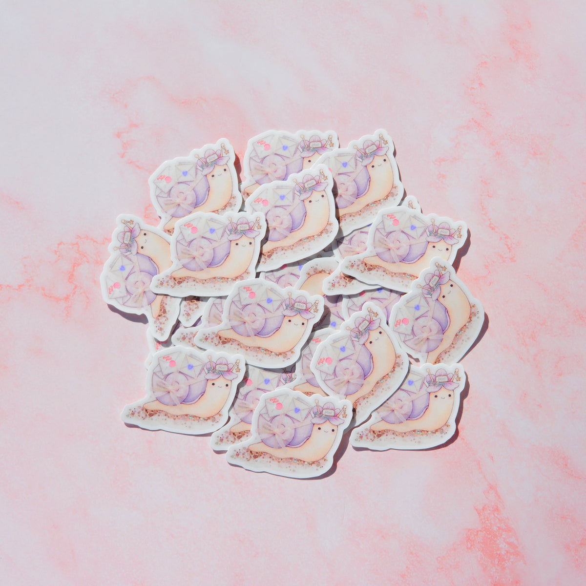 Pinki Snail Mail Sticker