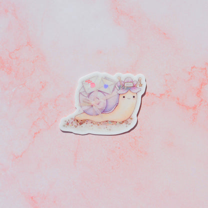 Pinki Snail Mail Sticker