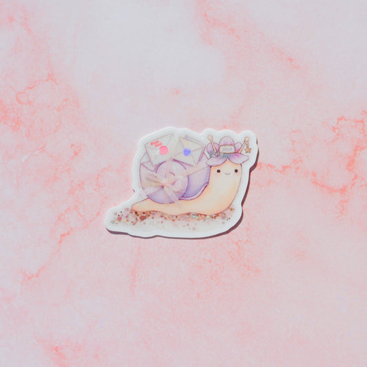 Pinki Snail Mail Sticker