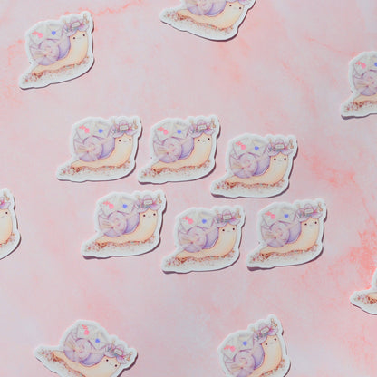 Pinki Snail Mail Sticker