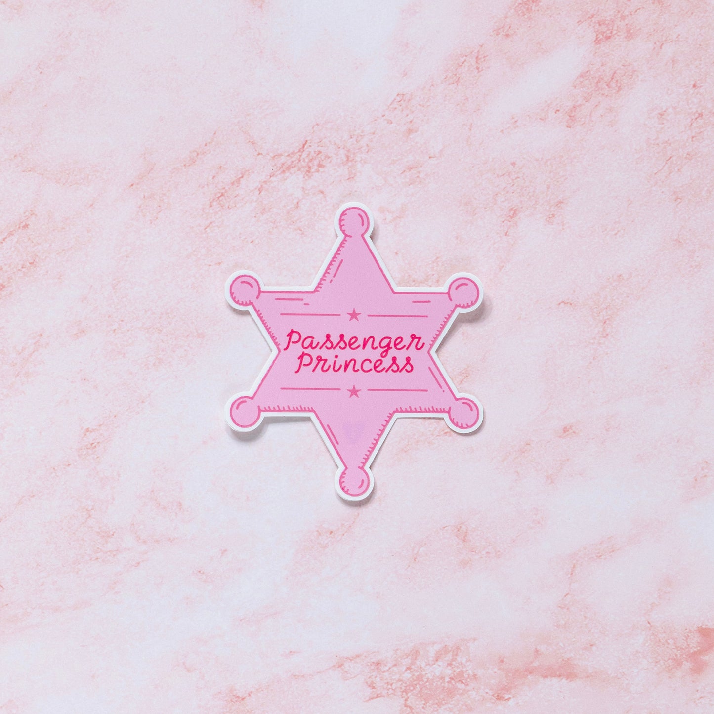 Passenger Princess Sticker